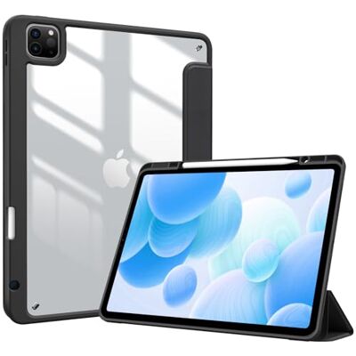 ProCase Cover iPad Air 13 Pollici 2024 M2 (6 Generazione) con Portapenna, Custodia iPad Pro 12,9 Pollici 2022/2021/2020/2018(6a/5a/4a/3a Generazione) Auto Svegliati/Sonno -Nero ProCase Cover iPad Air 13 Pollici 2024 M2 (6 Generazione) con Portapenna, Custodia iPad Pro 12,9 Pollici 2022/2021/2020/2018(6a/5a/4a/3a Generazione) Auto Svegliati/Sonno -Nero