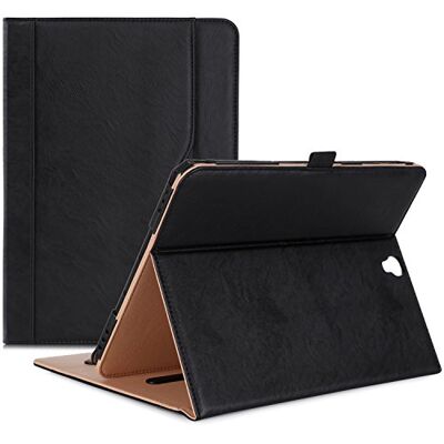 ProCase Custodia per Galaxy Tab S3 9.7, Custodia Stand Folio per Samsung Galaxy Tab S3 (9,7 pollici, SM-T820 T825), con Angoli di Visuale Multipli, Tasca per Schede Documenti -Nero ProCase Custodia per Galaxy Tab S3 9.7, Custodia Stand Folio per Samsung Galaxy Tab S3 (9,7 pollici, SM-T820 T825), con Angoli di Visuale Multipli, Tasca per Schede Documenti -Nero