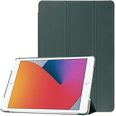 PCATEC Custodia per iPad 10.2/Air3/Pro10.5, ultra leggera e sottile in pelle PU per tablet (per iPad 10.2/Air3/Pro10.5, verde scuro) PCATEC Custodia per iPad 10.2/Air3/Pro10.5, ultra leggera e sottile in pelle PU per tablet (per iPad 10.2/Air3/Pro10.5, verde scuro)