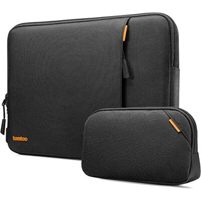 tomtoc 360° Custodia per 15 Pollici MacBook Air M5/M4/M3/M2, Laptop Sleeve Compatibile con A3448 (2026), A3241 (2025), A3114/A2941, Surface Laptop Copilot+ PC, Dell XPS 15 Plus, Borsa per Accessori tomtoc 360° Custodia per 15 Pollici MacBook Air M5/M4/M3/M2, Laptop Sleeve Compatibile con A3448 (2026), A3241 (2025), A3114/A2941, Surface Laptop Copilot+ PC, Dell XPS 15 Plus, Borsa per Accessori