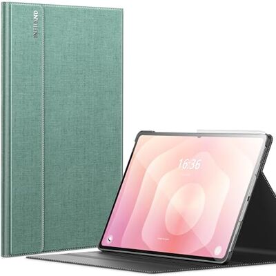 INFILAND Custodia per Galaxy Tab S11 Ultra e S12 Ultra, 14,6 pollici, supporto multi-angolo, auto wake/sleep (Verde Menta) INFILAND Custodia per Galaxy Tab S11 Ultra e S12 Ultra, 14,6 pollici, supporto multi-angolo, auto wake/sleep (Verde Menta)