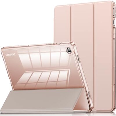 INFILAND Custodia per Samsung Galaxy Tab A9+ / A9 Plus 11 Pollici 2023 SM-X210/ X216/ X218,Supporto Sottile Custodia Protettiva Trasparente e Intelligente (Oro rosa) INFILAND Custodia per Samsung Galaxy Tab A9+ / A9 Plus 11 Pollici 2023 SM-X210/ X216/ X218,Supporto Sottile Custodia Protettiva Trasparente e Intelligente (Oro rosa)
