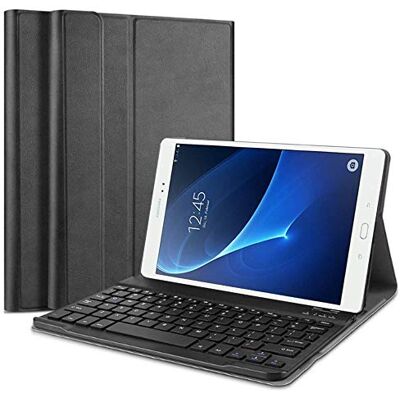 QYiiD QYiD Custodia con Tastiera per Galaxy Tab S3 9.7 SM-T820 / T825, Sottile Pelle PU Custodia con Magnetically Rimovibile Wireless Tastiera per Galaxy Tab S3 Tablet (9.7 Pollici, SM-T820 T825 T827), Nero QYiiD QYiD Custodia con Tastiera per Galaxy Tab S3 9.7 SM-T820 / T825, Sottile Pelle PU Custodia con Magnetically Rimovibile Wireless Tastiera per Galaxy Tab S3 Tablet (9.7 Pollici, SM-T820 T825 T827), Nero