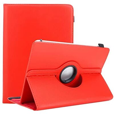 Cadorabo Custodia per tablet compatibile con Asus Zenpad 10 (10.1 Pollici) (Z301MFL) in Rosso Custodia protettiva in pelle sintetica con funzione di supporto Custodia a 360 gradi con elastico Cadorabo Custodia per tablet compatibile con Asus Zenpad 10 (10.1 Pollici) (Z301MFL) in Rosso Custodia protettiva in pelle sintetica con funzione di supporto Custodia a 360 gradi con elastico