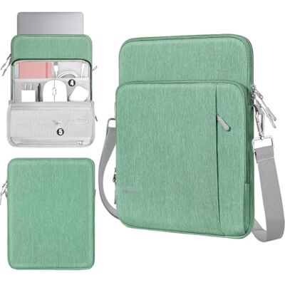TiMOVO Custodia per Laptop 13,3-14" con Tracolla, Bodhi Verde Custodia per MacBook, Lenovo, Dell, HP, Acer, ASUS 14", Borsa PC con Tasca Frontale, Tracolla Rimovibile TiMOVO Custodia per Laptop 13,3-14" con Tracolla, Bodhi Verde Custodia per MacBook, Lenovo, Dell, HP, Acer, ASUS 14", Borsa PC con Tasca Frontale, Tracolla Rimovibile
