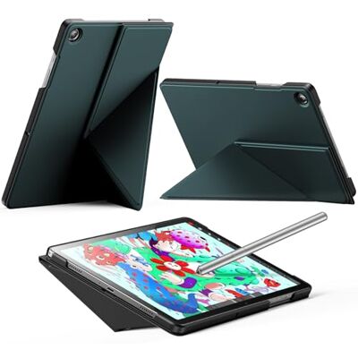 INFILAND Custodia per iPad Air 11 Pollici M4/M3/M2 (2026/2025/2024),iPad Air 5a/4a Gen 10,9 Pollici (2022/2020),Supporto Pieghevole Magnetico,Sospensione/riattivazione Automatica (Verde scuro) INFILAND Custodia per iPad Air 11 Pollici M4/M3/M2 (2026/2025/2024),iPad Air 5a/4a Gen 10,9 Pollici (2022/2020),Supporto Pieghevole Magnetico,Sospensione/riattivazione Automatica (Verde scuro)