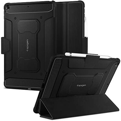 Spigen Cover Rugged Armor PRO Compatibile con iPad 10.2" 2021 9 Generazione, 2020 8 Generazione, 2019 7 Generazione Nero Spigen Cover Rugged Armor PRO Compatibile con iPad 10.2" 2021 9 Generazione, 2020 8 Generazione, 2019 7 Generazione Nero