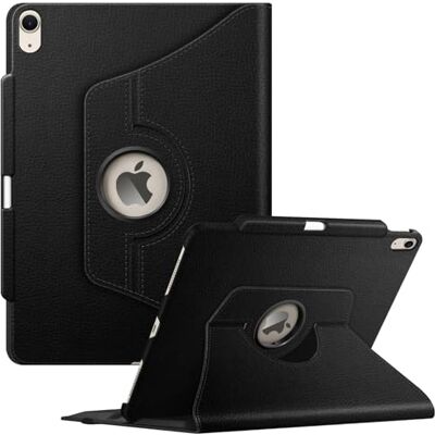 FINTIE Rotating Cover per iPad Air 13 Pollici M4/M3/M2 (2026/2025/2024) con Portapenne Girevole 360 Gradi di Rotazione Custodia Protettiva Case con Auto Sveglia/Sonno, Nero FINTIE Rotating Cover per iPad Air 13 Pollici M4/M3/M2 (2026/2025/2024) con Portapenne Girevole 360 Gradi di Rotazione Custodia Protettiva Case con Auto Sveglia/Sonno, Nero