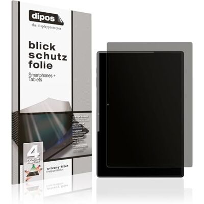 dipos Pellicola Privacy per Jumper Ezpad M11 Pro Protezione schermo opaca Anti-Spia a 4 Vie, si adatta perfettamente, antigraffio, senza bolle, autoadesiva dipos Pellicola Privacy per Jumper Ezpad M11 Pro Protezione schermo opaca Anti-Spia a 4 Vie, si adatta perfettamente, antigraffio, senza bolle, autoadesiva