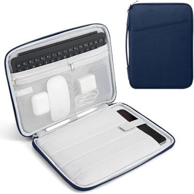 TiMOVO Custodia Tablet 13" per iPad Air M3 & Galaxy Tab, Indaco Borsa Protettiva con Tasche, Compatibile con iPad Pro 13"/12,9", Galaxy Tab S9/S10+/S9 FE+ 12,4", Remarkable Paper Pro 11,8 TiMOVO Custodia Tablet 13" per iPad Air M3 & Galaxy Tab, Indaco Borsa Protettiva con Tasche, Compatibile con iPad Pro 13"/12,9", Galaxy Tab S9/S10+/S9 FE+ 12,4", Remarkable Paper Pro 11,8