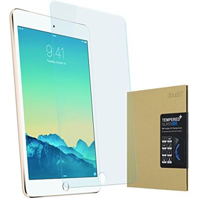 doupi Pellicola Vetro Temperato per iPad Mini 4 & Mini 5, Premium 9H HD Protettiva Protezione dello Schermo Tempered Glass doupi Pellicola Vetro Temperato per iPad Mini 4 & Mini 5, Premium 9H HD Protettiva Protezione dello Schermo Tempered Glass