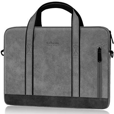 Alfheim Custodia per Laptop da 15,6 Pollici Sleeve Viaggio/Business 15-15,6 pollici Laptop Borsa Impermeabile Resistente all'Acqua con Cintura Spalla Compatibile con 16" MacBook Pro M4 M3 M2 M1 Alfheim Custodia per Laptop da 15,6 Pollici Sleeve Viaggio/Business 15-15,6 pollici Laptop Borsa Impermeabile Resistente all'Acqua con Cintura Spalla Compatibile con 16" MacBook Pro M4 M3 M2 M1