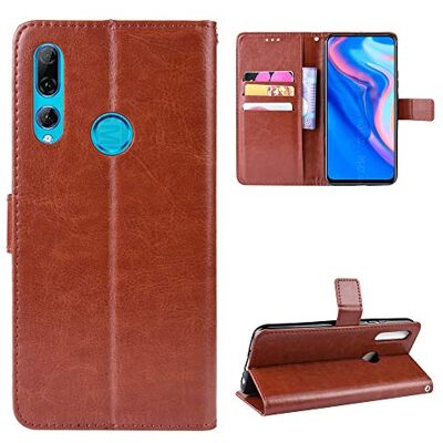 QiongniAN Cover per Huawei Y9 Prime 2019 ,Custodia per Huawei P Smart Z STK-LX1 / Honor 9X STK-LX2 STK-L22 / Y9 Prime 2019 STK-L21 STK-LX3 STK-L03B / Enjoy 10 Plus Custodia Portafoglio in pelle Flip Case Brown QiongniAN Cover per Huawei Y9 Prime 2019 ,Custodia per Huawei P Smart Z STK-LX1 / Honor 9X STK-LX2 STK-L22 / Y9 Prime 2019 STK-L21 STK-LX3 STK-L03B / Enjoy 10 Plus Custodia Portafoglio in pelle Flip Case Brown