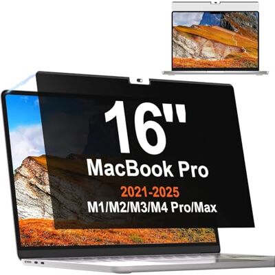 Mamol Pellicola protettiva magnetica compatibile con Apple MacBook Pro 16 pollici 2021 M1 Pro/M1 Max A2485, facile da applicare e rimuovere, anti-luce blu per MacBook Pro 16 pollici (2021) Mamol Pellicola protettiva magnetica compatibile con Apple MacBook Pro 16 pollici 2021 M1 Pro/M1 Max A2485, facile da applicare e rimuovere, anti-luce blu per MacBook Pro 16 pollici (2021)