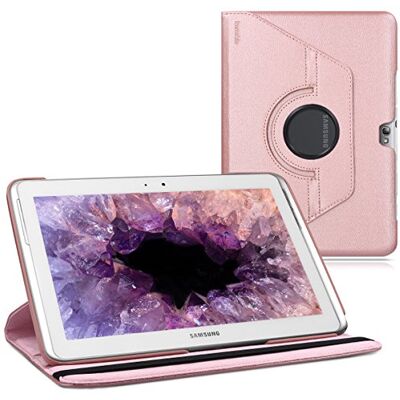 kwmobile Cover compatibile con Samsung Galaxy Note 10.1 N8000 / N8010 Custodia Cover per tablet rotazione 360° stand similpelle Protezione Tab Pad kwmobile Cover compatibile con Samsung Galaxy Note 10.1 N8000 / N8010 Custodia Cover per tablet rotazione 360° stand similpelle Protezione Tab Pad