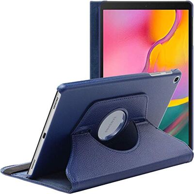 ebestStar Cover per Samsung Galaxy Tab A 10.1 2019 T510 T515, Custodia Protezione Rotazione 360, Pelle PU, Blu scuro ebestStar Cover per Samsung Galaxy Tab A 10.1 2019 T510 T515, Custodia Protezione Rotazione 360, Pelle PU, Blu scuro