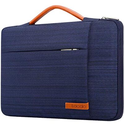 Lacdo 360° Protettiva Borsa Custodia per 13 Pollici New MacBook Air M5 A3449 2026, M4 A3240 2025/M3 A3113/M2 A2681/M1 A2337, 13" MacBook Neo A18 Pro A3404 2026, 13" iPad Pro M5/iPad Air M4, Blu Lacdo 360° Protettiva Borsa Custodia per 13 Pollici New MacBook Air M5 A3449 2026, M4 A3240 2025/M3 A3113/M2 A2681/M1 A2337, 13" MacBook Neo A18 Pro A3404 2026, 13" iPad Pro M5/iPad Air M4, Blu