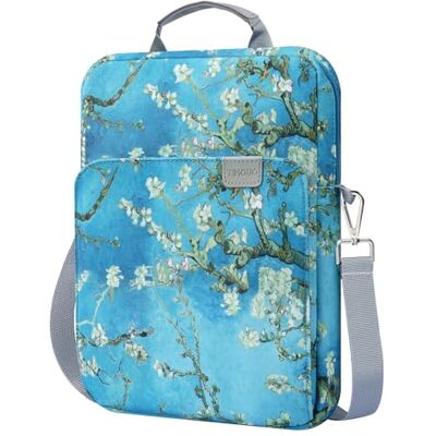 TiMOVO Custodia per Tablet 9-11" con Tracolla, Albicocchi in fiore Compatibile con iPad A16 11", Air 11/10,9", iPad 10/10,2", Galaxy Tab A11 Plus. Tasche Multiple, Maniglia, Buona Protezione TiMOVO Custodia per Tablet 9-11" con Tracolla, Albicocchi in fiore Compatibile con iPad A16 11", Air 11/10,9", iPad 10/10,2", Galaxy Tab A11 Plus. Tasche Multiple, Maniglia, Buona Protezione