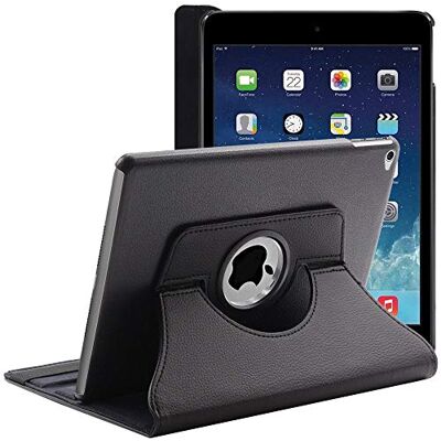 ebestStar Cover per iPad Air 2, iPad 6 Apple, Custodia Protezione Rotazione 360, Pelle PU, Nero ebestStar Cover per iPad Air 2, iPad 6 Apple, Custodia Protezione Rotazione 360, Pelle PU, Nero
