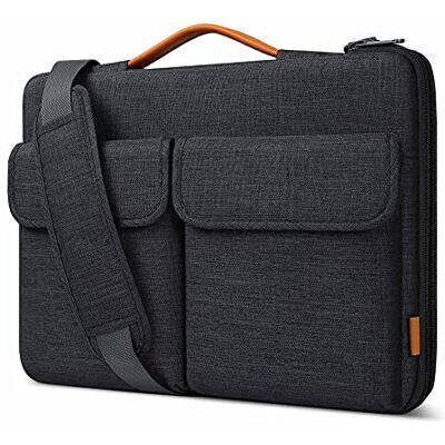 Inateck 360° Protezione Custodia Borsa Compatibile con 14 MacBook M5/M4/M3/M2/M1 Pro/Max 2025-2021,Macbook Air 13 M4 2025, M3/M2/M1 2012-2024, MacBook Pro 13 2012-2022, Custodia per PC Messenger Bag Inateck 360° Protezione Custodia Borsa Compatibile con 14 MacBook M5/M4/M3/M2/M1 Pro/Max 2025-2021,Macbook Air 13 M4 2025, M3/M2/M1 2012-2024, MacBook Pro 13 2012-2022, Custodia per PC Messenger Bag