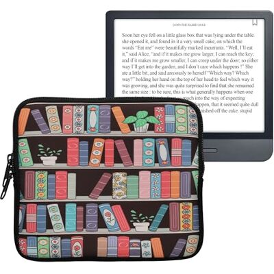 kwmobile Custodia Universale per eReader Copertina in Neoprene Blu/Verde/Fucsia con Chiusura a Zip Misura Astuccio portatablet kwmobile Custodia Universale per eReader Copertina in Neoprene Blu/Verde/Fucsia con Chiusura a Zip Misura Astuccio portatablet
