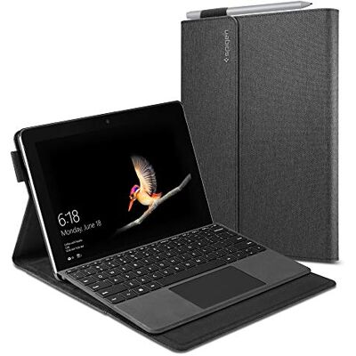 Spigen Cover Stand Foglio Compatibile con Surface Go 4 (2023) / Go 3 (2021) / Go 2 (2020) / Go (2018) Grigio Spigen Cover Stand Foglio Compatibile con Surface Go 4 (2023) / Go 3 (2021) / Go 2 (2020) / Go (2018) Grigio