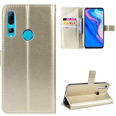 QiongniAN Cover per Huawei Y9 Prime 2019 ,Custodia per Huawei P Smart Z STK-LX1 / Honor 9X STK-LX2 STK-L22 / Y9 Prime 2019 STK-L21 STK-LX3 STK-L03B / Enjoy 10 Plus Custodia Portafoglio in pelle Flip Case Gold QiongniAN Cover per Huawei Y9 Prime 2019 ,Custodia per Huawei P Smart Z STK-LX1 / Honor 9X STK-LX2 STK-L22 / Y9 Prime 2019 STK-L21 STK-LX3 STK-L03B / Enjoy 10 Plus Custodia Portafoglio in pelle Flip Case Gold