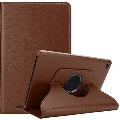 Cadorabo Custodia Tablet per Samsung Galaxy Tab S5e (10.5" Zoll) SM-T725N in BRUNO FUNGO – Copertura Protettiva in Stile Libro SENZA Auto Wake Up con Funzione Stand e Cerniera Elastico Cadorabo Custodia Tablet per Samsung Galaxy Tab S5e (10.5" Zoll) SM-T725N in BRUNO FUNGO – Copertura Protettiva in Stile Libro SENZA Auto Wake Up con Funzione Stand e Cerniera Elastico