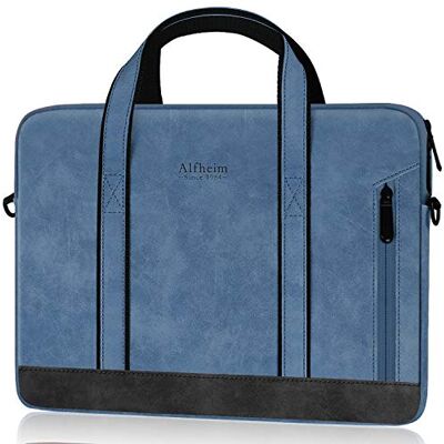 Alfheim Custodia per Laptop da 14 Pollici Sleeve Viaggio/Business Laptop Borsa Impermeabile Resistente all'Acqua con Cintura Spalla, Compatibile con 15" MacBook Air M4 M3 M2 M1 Alfheim Custodia per Laptop da 14 Pollici Sleeve Viaggio/Business Laptop Borsa Impermeabile Resistente all'Acqua con Cintura Spalla, Compatibile con 15" MacBook Air M4 M3 M2 M1