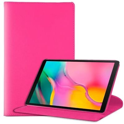 Custodia Rosa Rotante per Samsung Galaxy Tab A (2019) - Cover in ecopelle Custodia Rosa Rotante per Samsung Galaxy Tab A (2019) - Cover in ecopelle