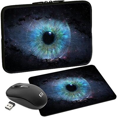 PEDEA Space Eye custodia notebook in neoprene 15,6" PEDEA Space Eye custodia notebook in neoprene 15,6"