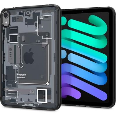 Spigen Cover Ultra Hybrid ZeroOne Compatibile con iPad mini 7 (2024, A17 Pro) / iPad mini 6 Generazione 8.3 polici (2021) Nero Spigen Cover Ultra Hybrid ZeroOne Compatibile con iPad mini 7 (2024, A17 Pro) / iPad mini 6 Generazione 8.3 polici (2021) Nero