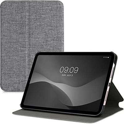 kwmobile Custodia compatibile con Apple iPad Mini 6 (2021) / iPad Mini 7 (2024) Cover protettiva per Tablet Copertina sottile Tab pieghevole con supporto Stand Case kwmobile Custodia compatibile con Apple iPad Mini 6 (2021) / iPad Mini 7 (2024) Cover protettiva per Tablet Copertina sottile Tab pieghevole con supporto Stand Case