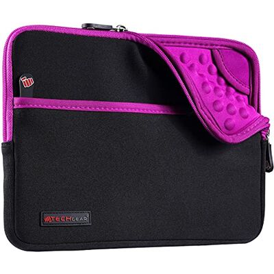 TECHGEAR Custodia Cover Copertina protettiva manicotto in neoprene Sottile con interno antiurto bolle per il nuovo iPad Air 2019, Apple iPad 9.7", iPad Pro 11", iPad Pro 10.5", Air 2, iPad 4 Viola TECHGEAR Custodia Cover Copertina protettiva manicotto in neoprene Sottile con interno antiurto bolle per il nuovo iPad Air 2019, Apple iPad 9.7", iPad Pro 11", iPad Pro 10.5", Air 2, iPad 4 Viola