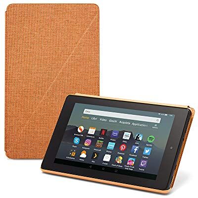 Amazon Custodia per tablet Fire 7 (compatibile con dispositivi di 9ª generazione, modello 2019), Ocra Amazon Custodia per tablet Fire 7 (compatibile con dispositivi di 9ª generazione, modello 2019), Ocra