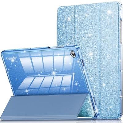 INFILAND Custodia per Samsung Galaxy Tab A11+/A9+11 Pollici (2023/2025),Custodia Protettiva per Tablet con Retro Trasparente e Brillante per Ragazze e Bambini,Auto Wake/Sleep (Blu) INFILAND Custodia per Samsung Galaxy Tab A11+/A9+11 Pollici (2023/2025),Custodia Protettiva per Tablet con Retro Trasparente e Brillante per Ragazze e Bambini,Auto Wake/Sleep (Blu)