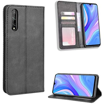 Elubugod Jielangxin Cover per Huawei Y8p,Custodia in Pelle Custodia per Huawei Y8p 2020 AQM-LX10 AQM-L01A AQM-L21A AQM-LX1 AQM-L21 / P Smart S Custodia Case Cover Black Elubugod Jielangxin Cover per Huawei Y8p,Custodia in Pelle Custodia per Huawei Y8p 2020 AQM-LX10 AQM-L01A AQM-L21A AQM-LX1 AQM-L21 / P Smart S Custodia Case Cover Black