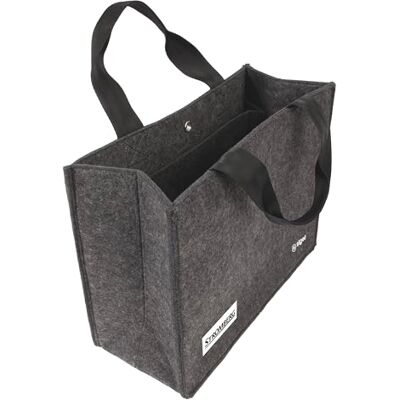 Sigel Stromberg Borsa business Stromberg Edition M, per computer portatile fino a 15,4 pollici, in feltro sintetico, grigio scuro, 36 x 28 x 15 cm Sigel Stromberg Borsa business Stromberg Edition M, per computer portatile fino a 15,4 pollici, in feltro sintetico, grigio scuro, 36 x 28 x 15 cm