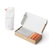 Am Mist 01 (pacchetto Arancione) confezione da 3 con ricarica, per pulire tutto il mondo, spray e panno in microfibra, spray per la pulizia ricaricabile per schermi di auto, cellulari, tablet e laptop