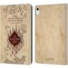 Head Case Designs Licenza Ufficiale Harry Potter The Marauder's Map Prisoner of Azkaban II Custodia Cover in Pelle a Portagoglio Compatibile con Apple iPad 10.9 (2022)