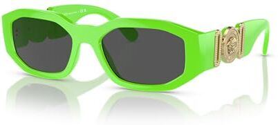 Versace 0VE4361 Occhiali, Verde, 53/18/140 Unisex-Adulto