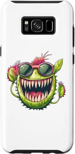 ART Custodia per Galaxy S8+ Colorful Venus Flytrap con occhiali da sole I Bambini Venus Flytrap