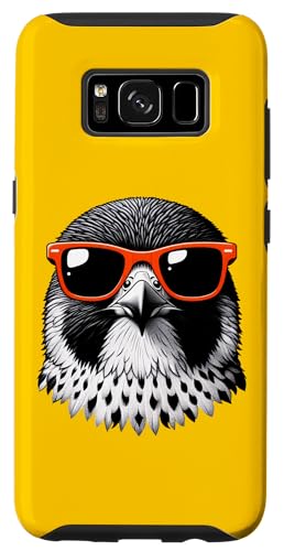 Custodia per Galaxy S8 Cool Peregrine Falcon Bird Indossare Occhiali Da Sole Graphic Art