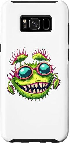 ART Custodia per Galaxy S8+ Colorful Venus Flytrap con occhiali da sole I Bambini Venus Flytrap