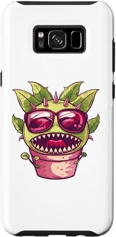 ART Custodia per Galaxy S8+ Colorful Venus Flytrap con occhiali da sole I Bambini Venus Flytrap