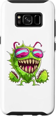 ART Custodia per Galaxy S8 Colorful Venus Flytrap con occhiali da sole I Bambini Venus Flytrap