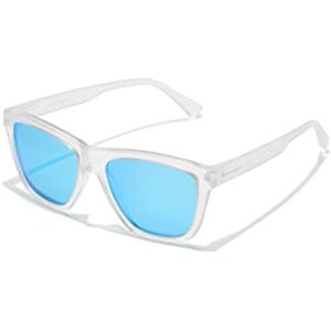 HAWKERS ONE LS, Occhiali da sole Unisex Adulto, Mirror Light Blue Polarized · Transparent Matte, Taglia unica HAWKERS ONE LS, Occhiali da sole Unisex Adulto, Mirror Light Blue Polarized · Transparent Matte, Taglia unica