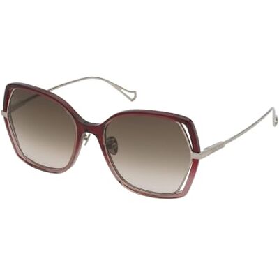 Nina Ricci Occhiali da Sole 0AQ8 ROSSO SFUMATO ROSA CHIARO LUCIDO 57/19/140 Donna Nina Ricci Occhiali da Sole 0AQ8 ROSSO SFUMATO ROSA CHIARO LUCIDO 57/19/140 Donna