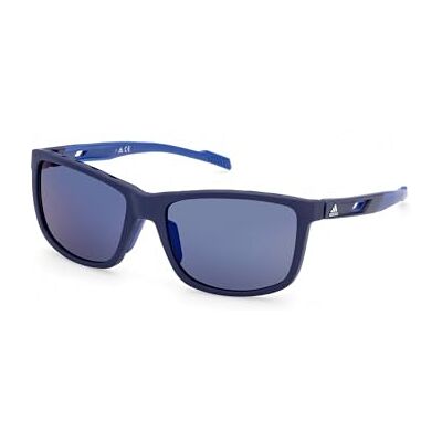 Adidas Occhiali da Sole SP0047 91X matte blue 60/19/135 Uomo Adidas Occhiali da Sole SP0047 91X matte blue 60/19/135 Uomo