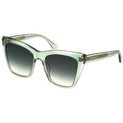 TWINSET SUNGLASSES MAT: Cellulose acetate_C: GREEN TOP+GREY D: 140x19 / Female TWINSET SUNGLASSES MAT: Cellulose acetate_C: GREEN TOP+GREY D: 140x19 / Female
